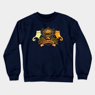 Chesse Burger Crewneck Sweatshirt